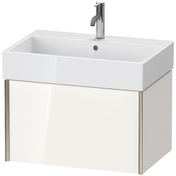 Xviu Wall-Mounted Vanity Unit White High Gloss, Duravit, Mfr#: XV42350B185